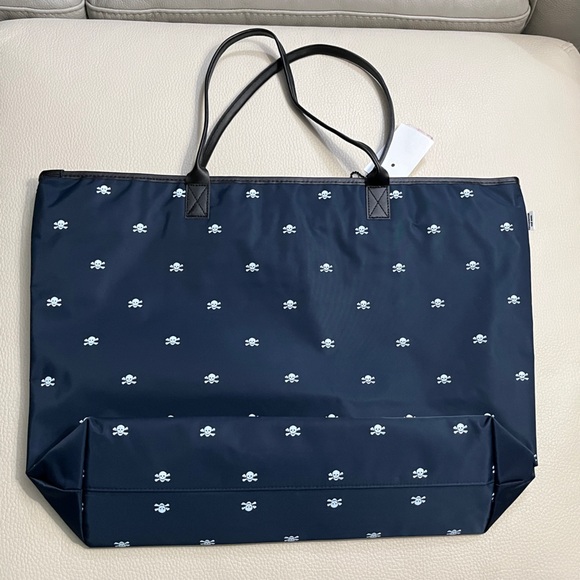 Neighborhood x Izzue NHIZ Skull Print Tote Bag - Picture 5 of 7